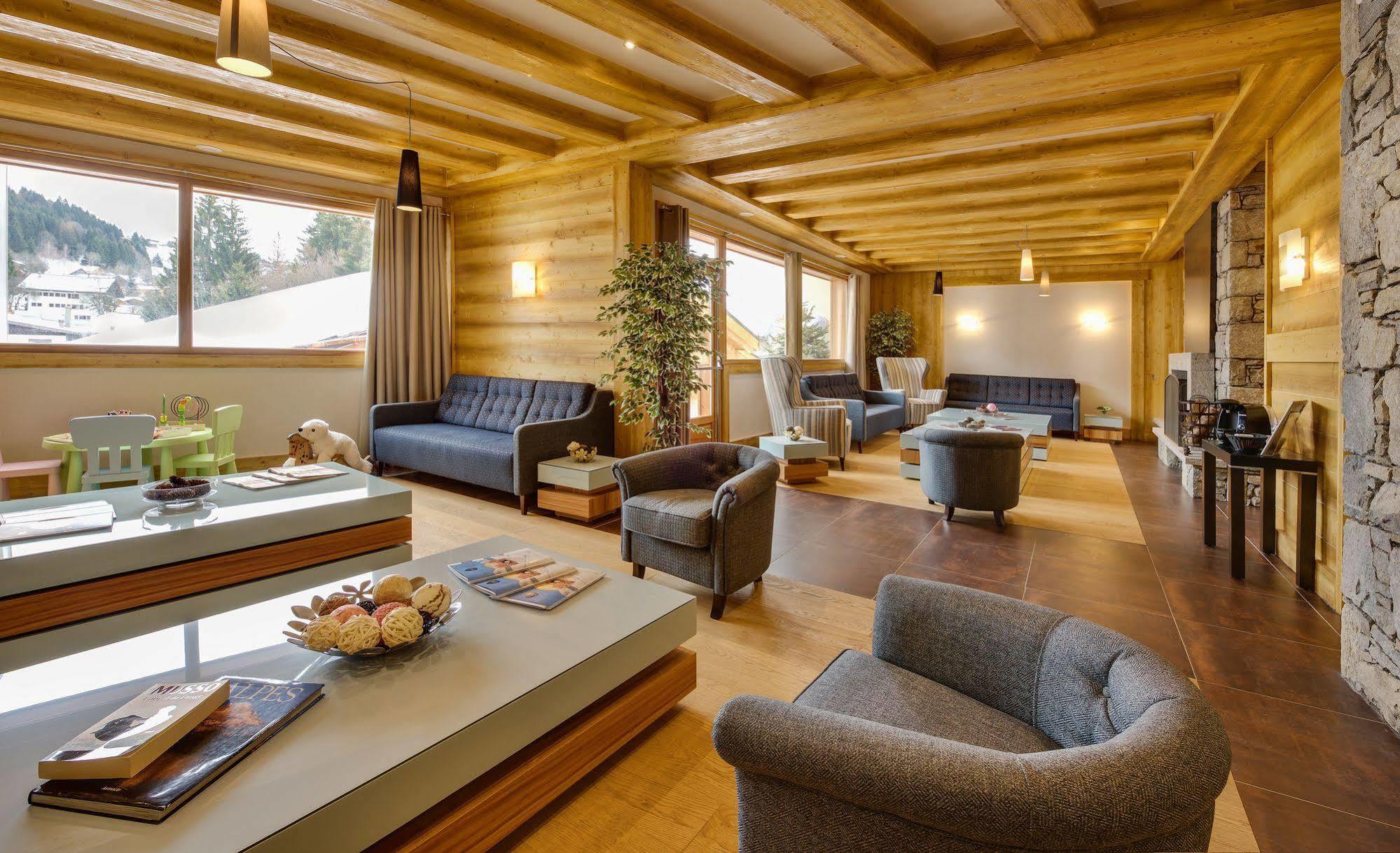 Cgh Residences And Spa Les Chalets De Leana Les Carroz d'Araches Bagian luar foto