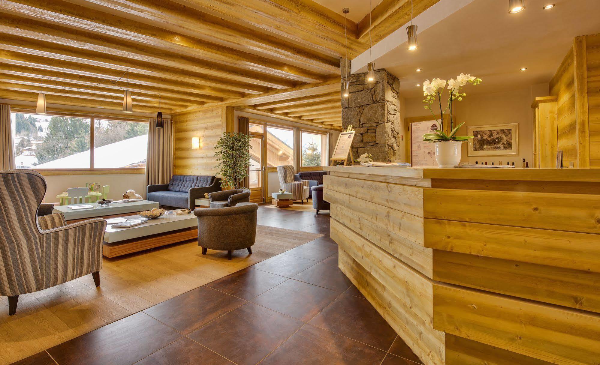 Cgh Residences And Spa Les Chalets De Leana Les Carroz d'Araches Bagian luar foto