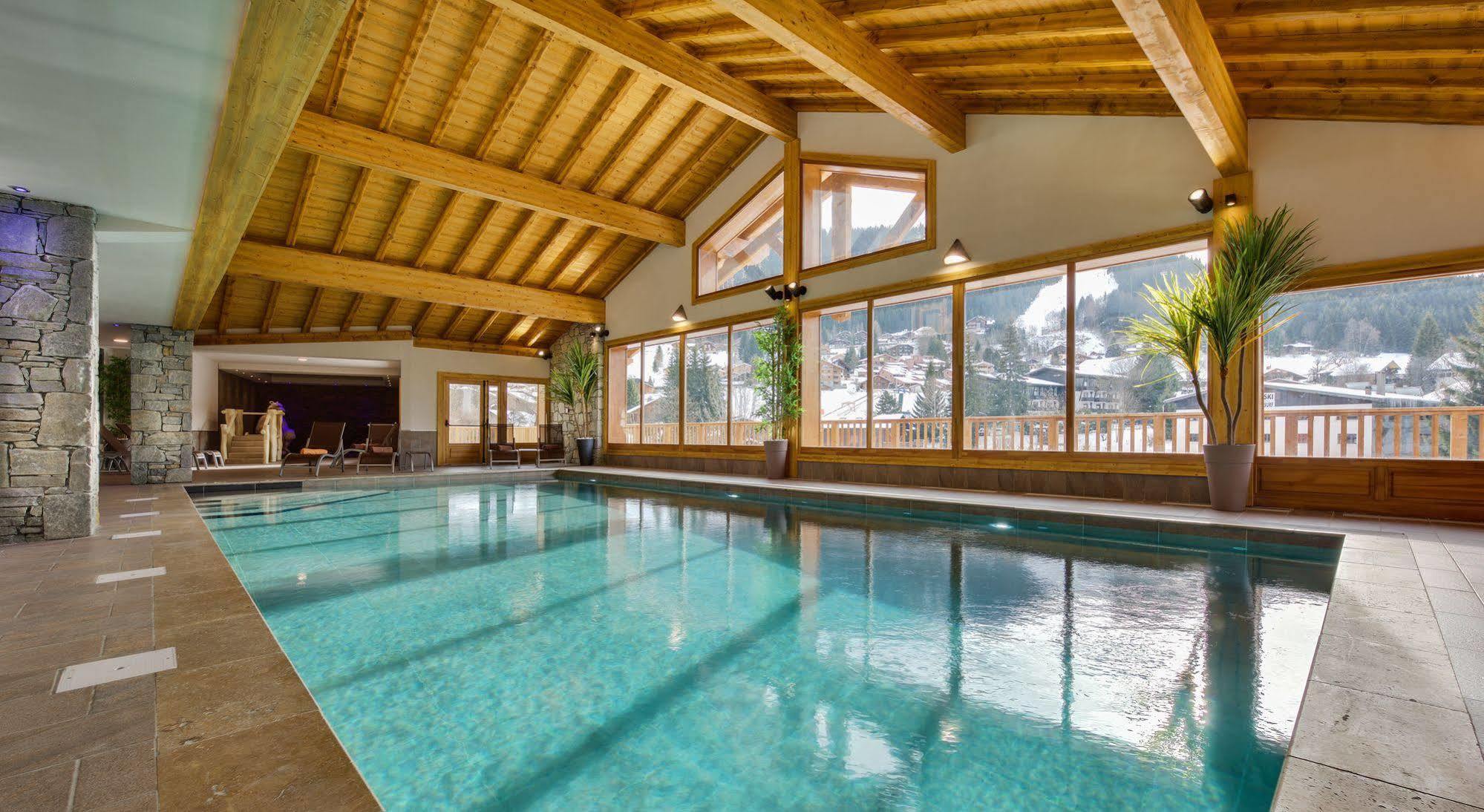 Cgh Residences And Spa Les Chalets De Leana Les Carroz d'Araches Bagian luar foto